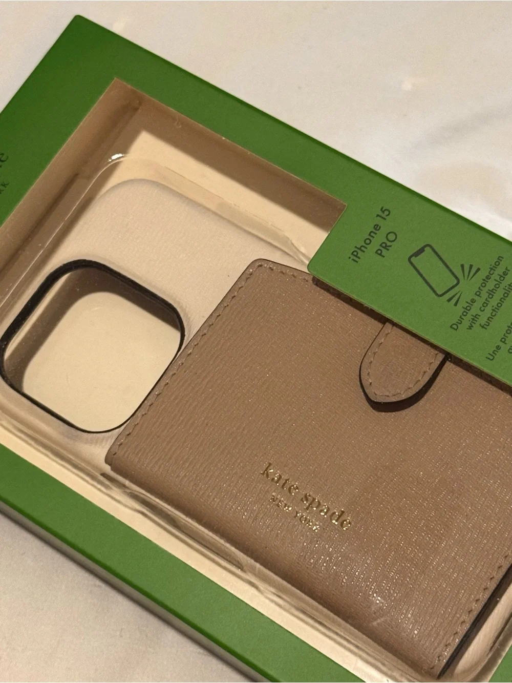Kate Spade New York Morgan Colorblocked Cardholder Wallet Case iPhone 15 Pro